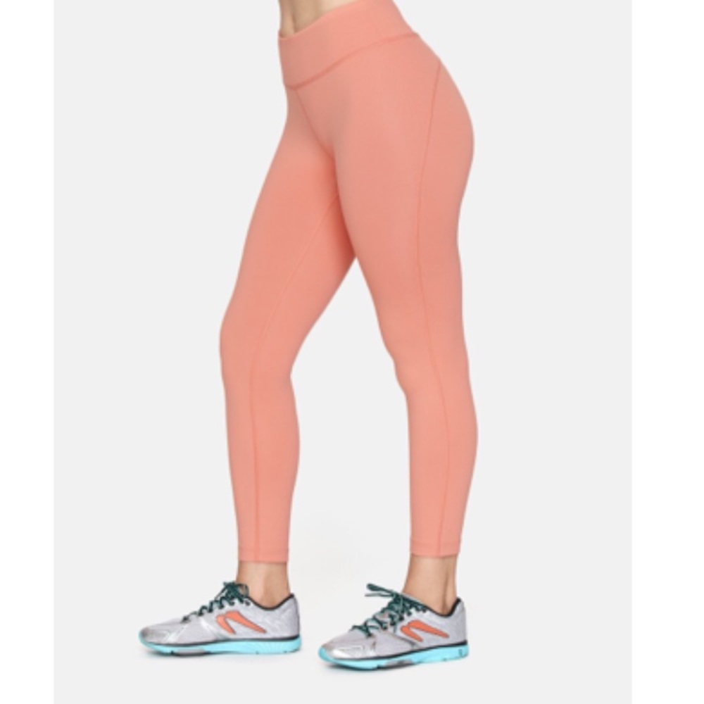 Outdoor Voices Coral High-Waist Leggings